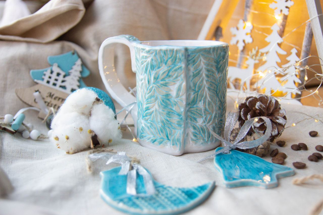 Вязаная чайная пара (13+) фото 1